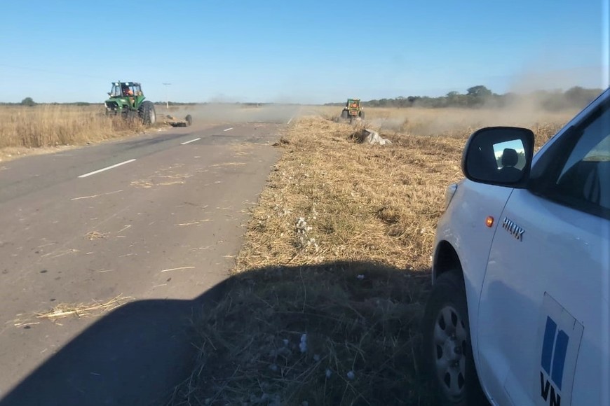 Los avances se realizan de manera simultánea con programación de tareas en diferentes sectores de las Rutas Nacionales Nº 11, 178, 98, 95 y 168