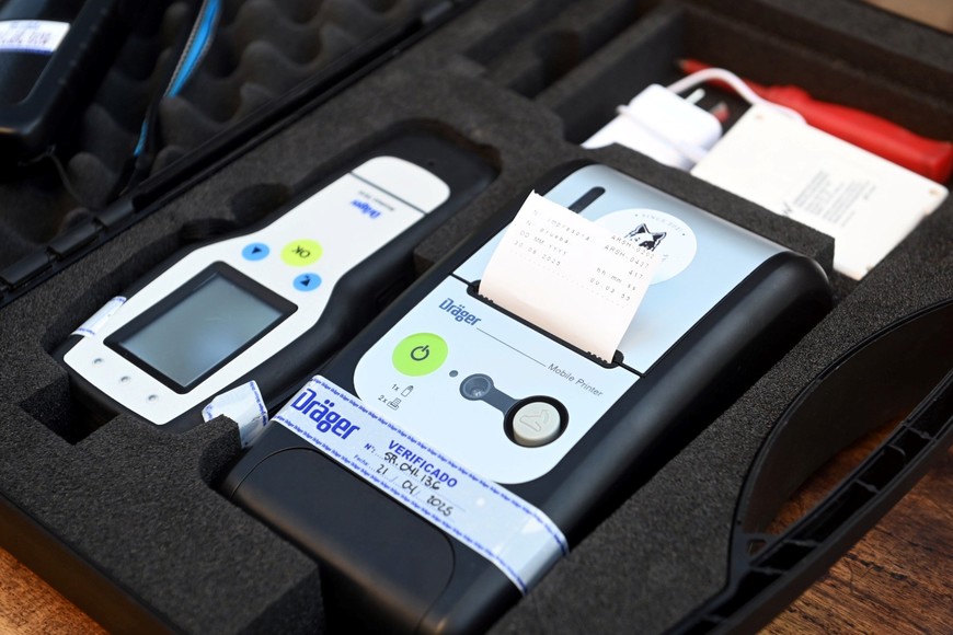 Con las 20 motos nuevas suman 28 las que patrullarán la ciudad en adelante.

Guillermo Di Salvatore.