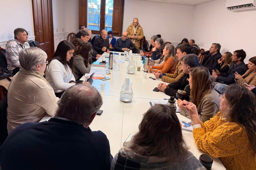 Asistieron diputados de distintas bancadas. Crédito: Gentileza