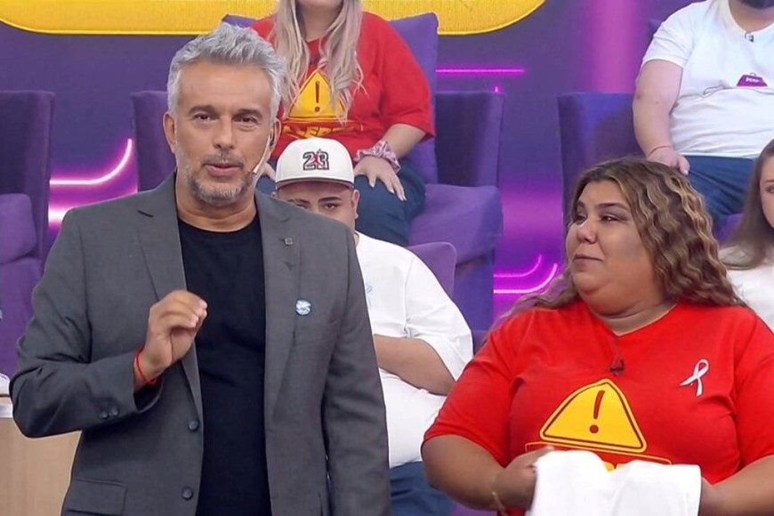 Escena que refleja la historia de roces entre ambos durante el programa.