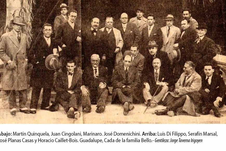 Foto incluida en el artículo de Jorge Taverna Irigoyen en la edición de El Litoral del 15 de julio de 1981.