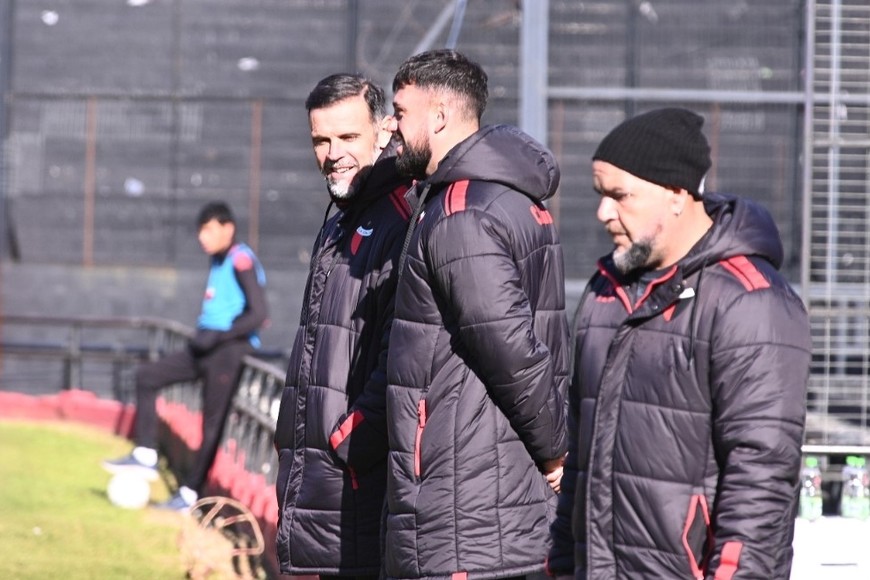 Andrés Yllana y su último partido en Colón. Foto: Flavio Raina