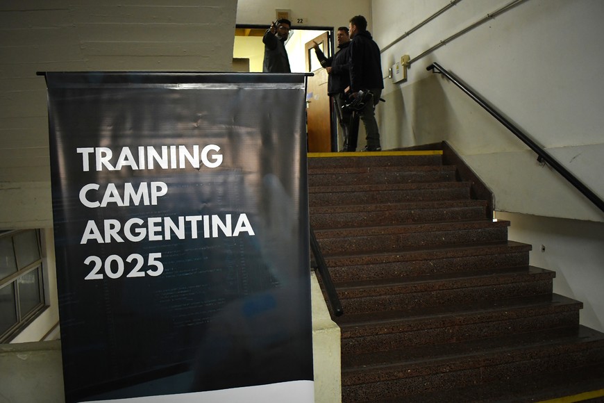 El entrenamiento se realizará hasta el 18 de julio en la UTN Santa Fe. Crédito: Guillermo Di Salvatore