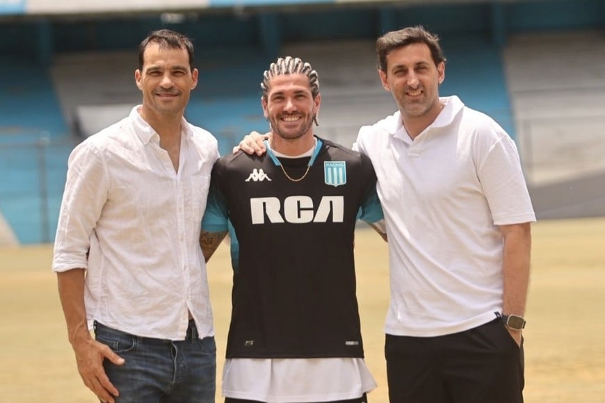 De Paul podría haber vuelto a Racing. Foto: Racing
