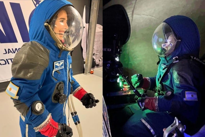 En sus entrenamientos, Noel participa en vuelos de gravedad cero simulaciones de hipoxia y entrenamientos con trajes presurizados.