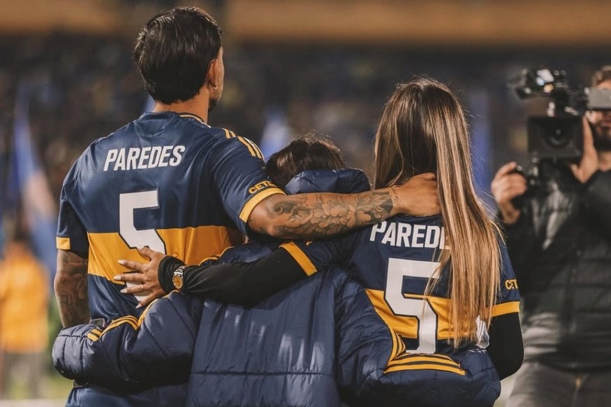 Momento especial para toda la familia reunida.