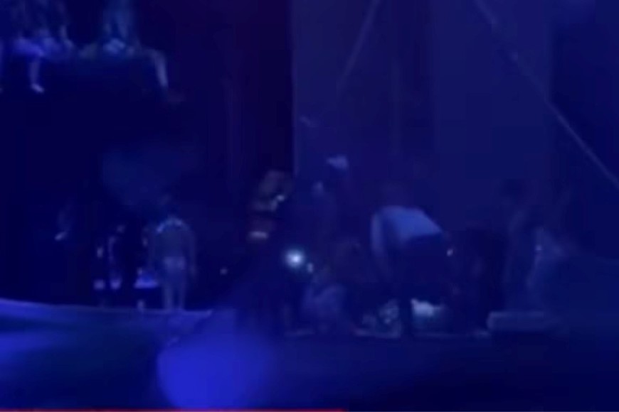 La noche en que el susto sorprendió al público.