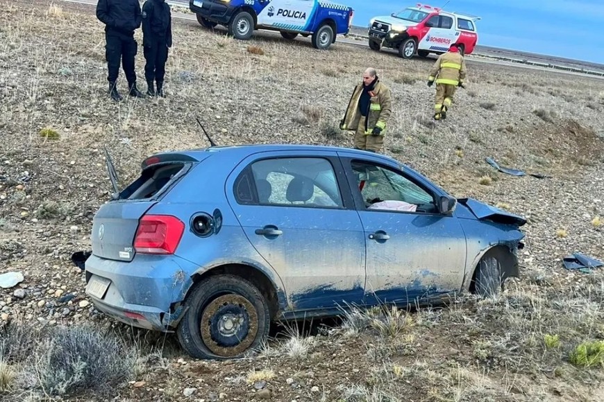 Alan Velázquez falleció en un accidente vial cerca de San Julián, en la Ruta 3.
