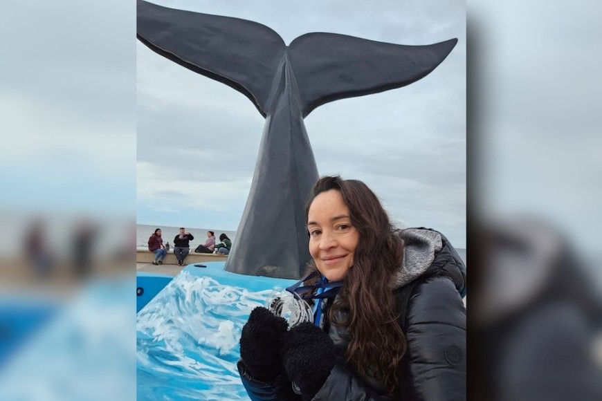 La destacada profesional que representa a Santa Fe en competencias de alto impacto. Foto: Gentileza