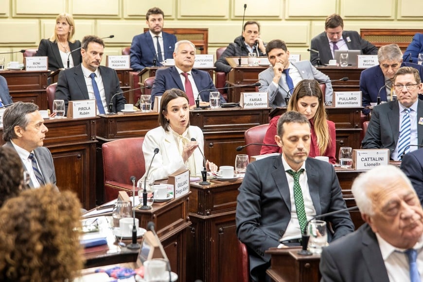 Oficialismo y parte de la oposición en plena sesión de la primera jornada de Convención.
