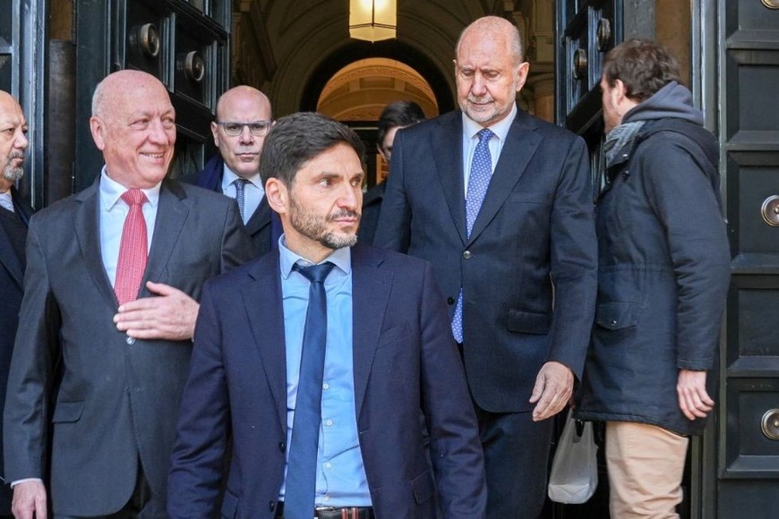 Pullaro concurrió a la Corte el pasado 25 de junio, acompañado por Antonio Bonfatti y Omar Perotti.