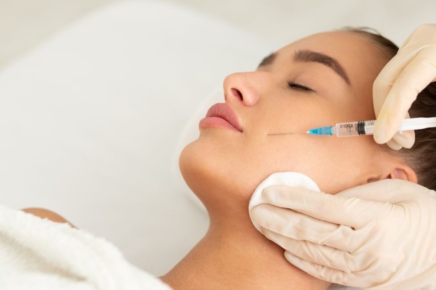 Inyectable utilizado en tratamientos estéticos