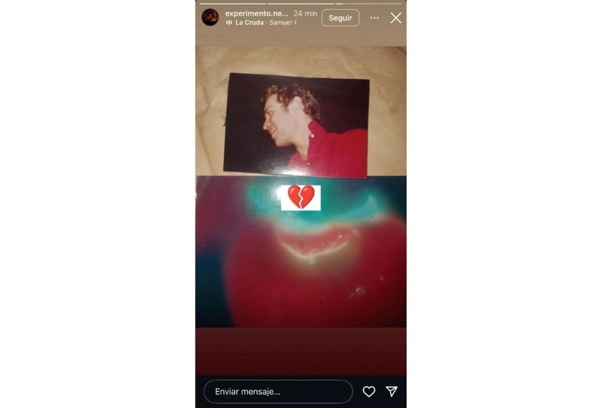 La storie que compartió Rodrigo "Negro" González, cantante de la cruda.