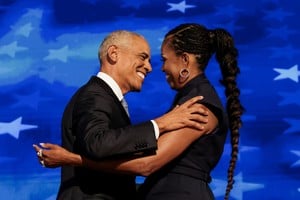 Barack y Michelle Obama. Crédito: Reuters.