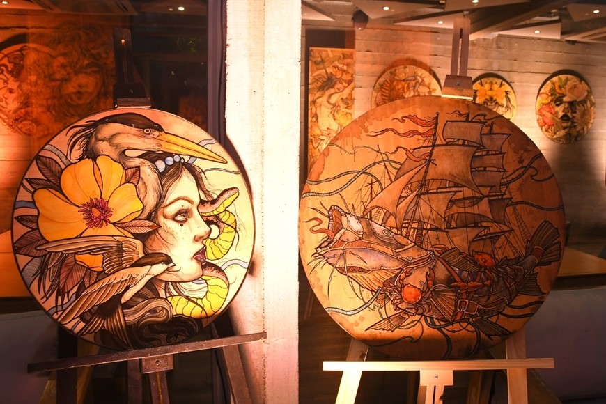 Parte de la muestra “Desinteligencia Natural” de 2023.