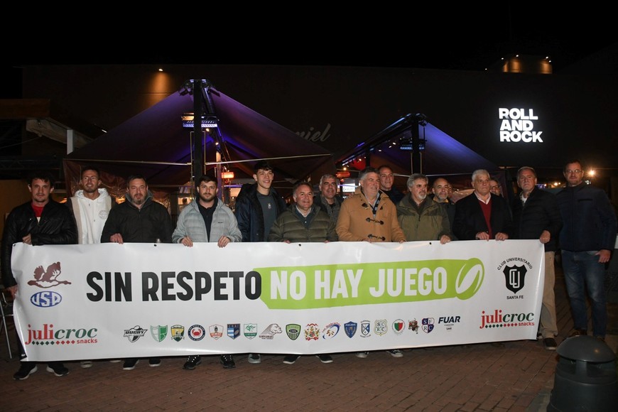 Julicroc y la Unión Santafesina: Unidos por los valores en el deporte. Foto: Manuel Fabatía