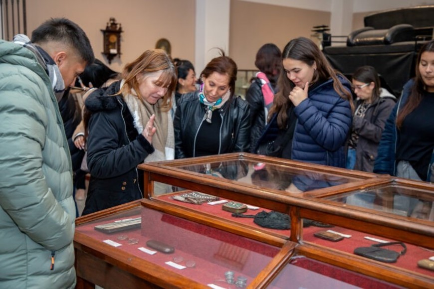 En el recorrido, visitaron el Museo de la Colonización, el casco histórico y el museo “Héctor Borla”.