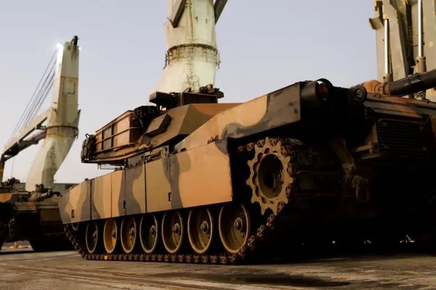 La mayor parte de los 49 tanques M1A1 Abrams donados por Australia ya se encuentran en territorio ucraniano.