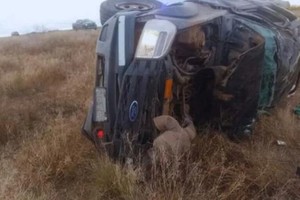 El siniestro ocurrió en la Ruta 20, a la altura del kilómetro 251.