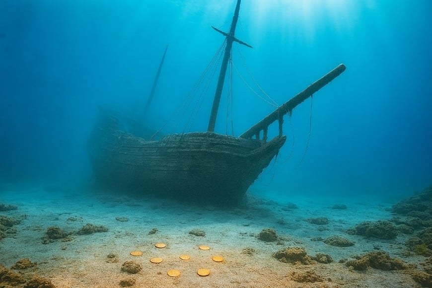 "(…) Seguro que en el fondo del río está todo, incluso los aparejos".