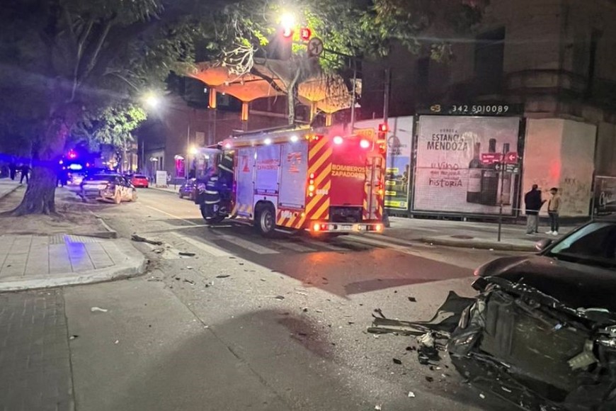 Tras momentos de suma tensión llegó la calma cuando se supo que los heridos fueron solo de carácter leve.