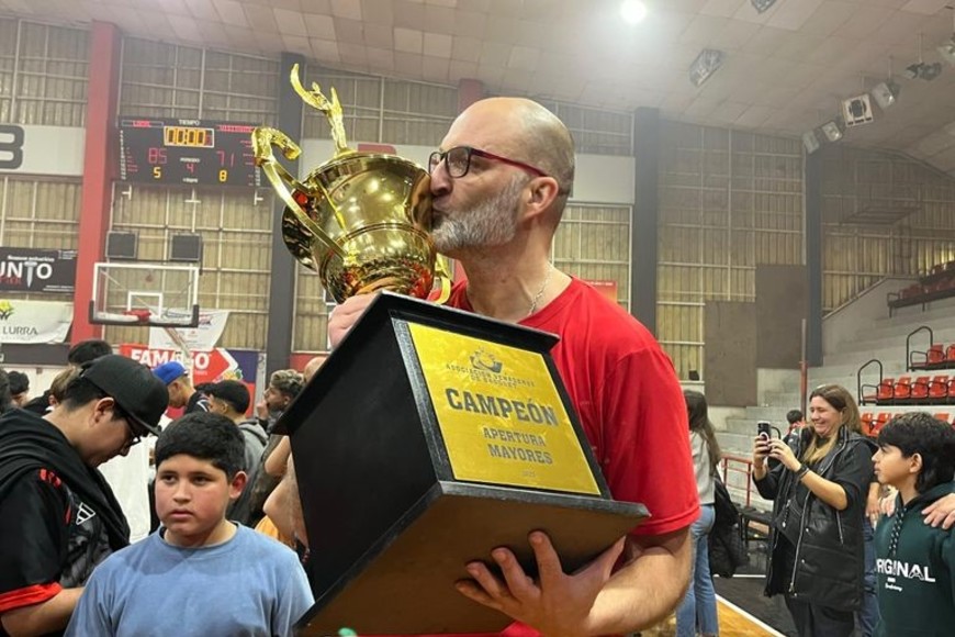 DT Bicampeón: Andy Rodríguez cosechó otro título para sus vitrinas. Foto: Fabián Gallego.