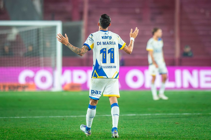 Di María convirtió su segundo gol desde su regreso.