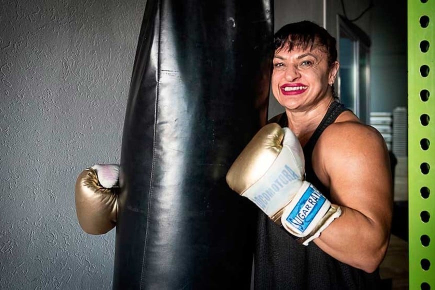 La ex boxeadora permanece internada en el Cullen. Foto: Infobae