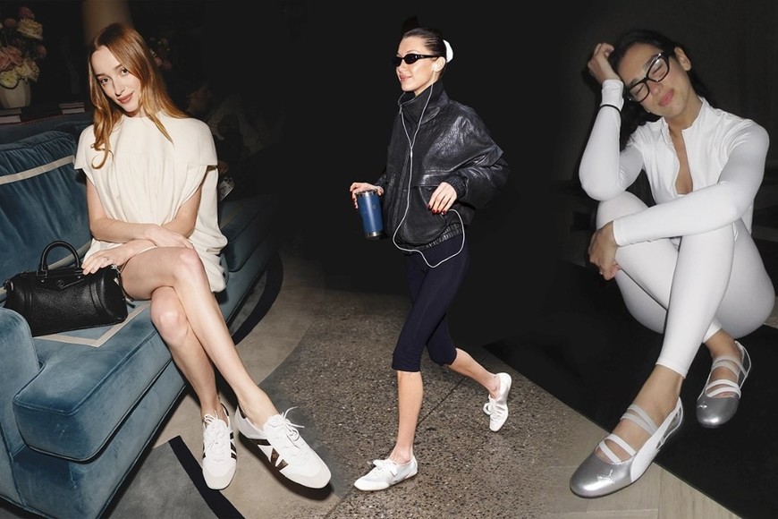 Looks urbanos elevados con la fusión perfecta entre ballet y deporte.