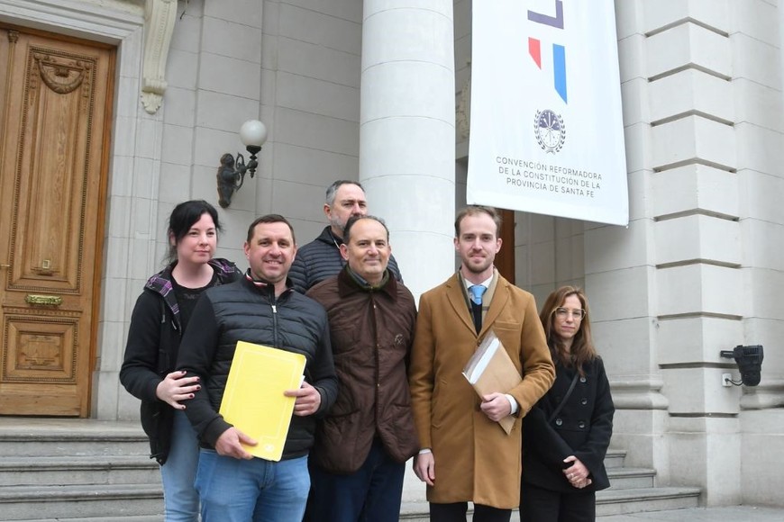 Productores rurales pidieron cambios en la Constitución. Foto: Guillermo Di Salvatore