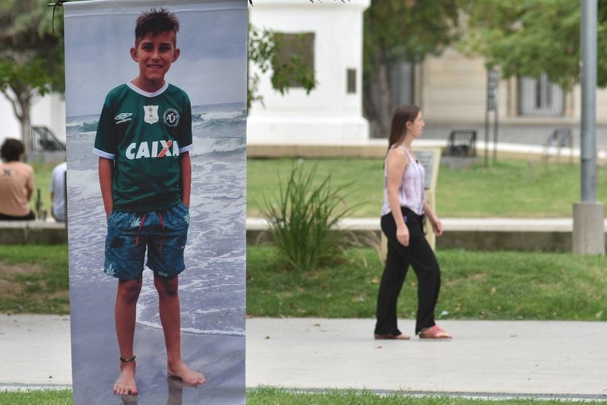 Francisco Sueldo, al igual que su padre, tenía pasión por el fútbol.