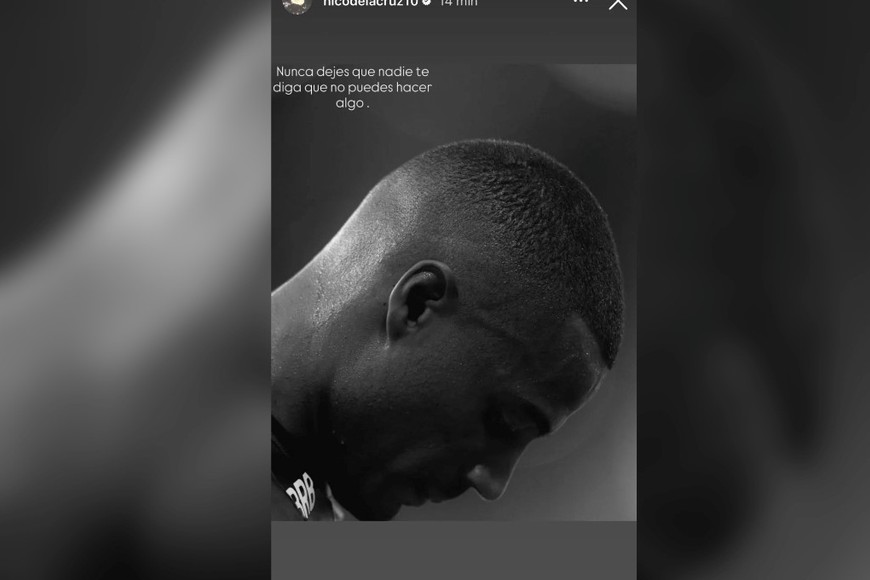 El uruguayo respondió con una frase desafiante en redes sociales. Foto: IG