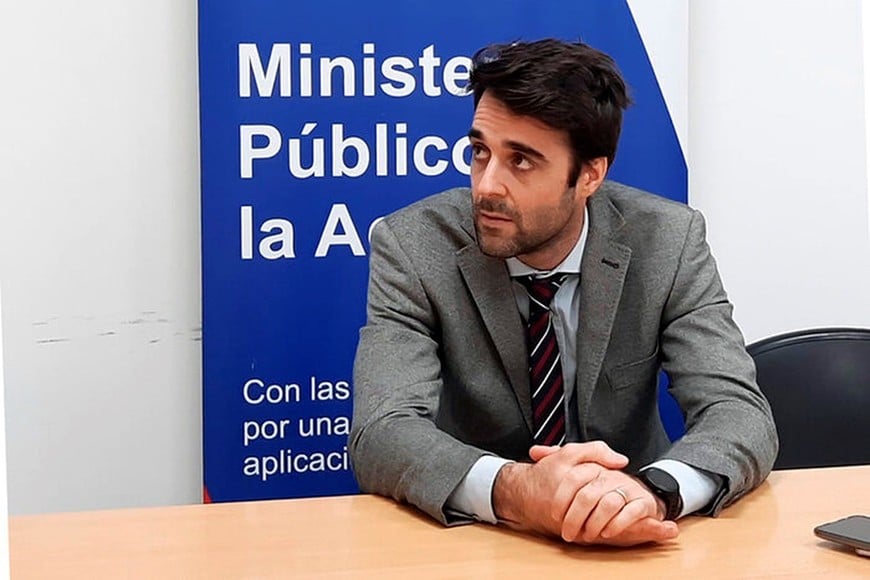 El fiscal Agustín Nigro imputó a Capalbo por 37 estafas reiteradas. Foto: Archivo