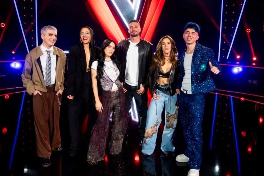 Miranda forma parte de La Voz Argentina, junto a Lali, La Sole y Luck Ra