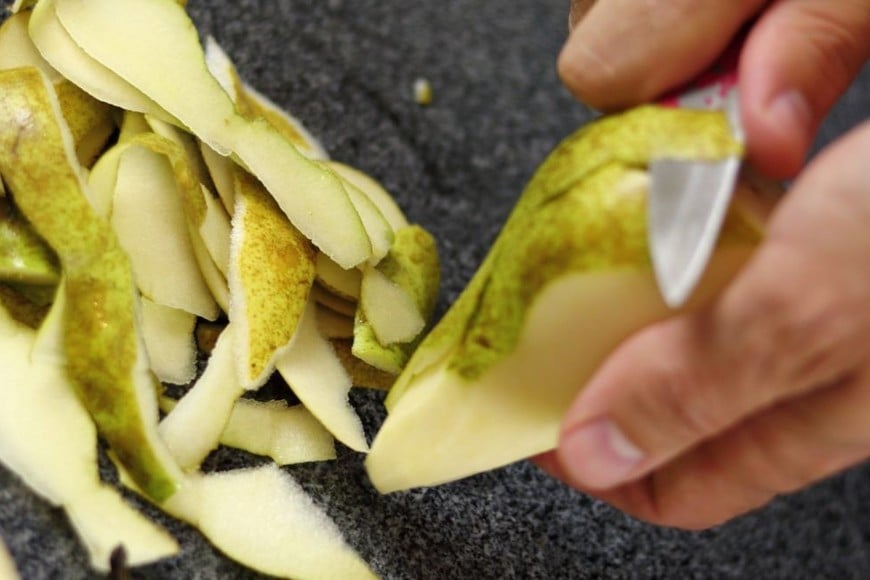 La piel contiene fibra insoluble