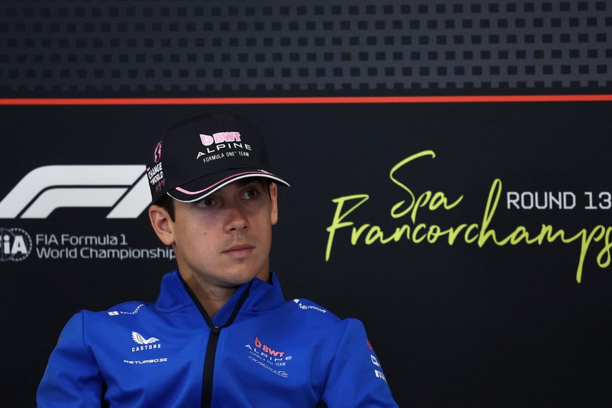 Formula One F1 - Belgian Grand Prix - Circuit de Spa-Francorchamps, Stavelot, Belgium - July 24, 2025
Alpine's Franco Colapinto during a press conference ahead of the Belgian Grand Prix REUTERS/Yves Herman
