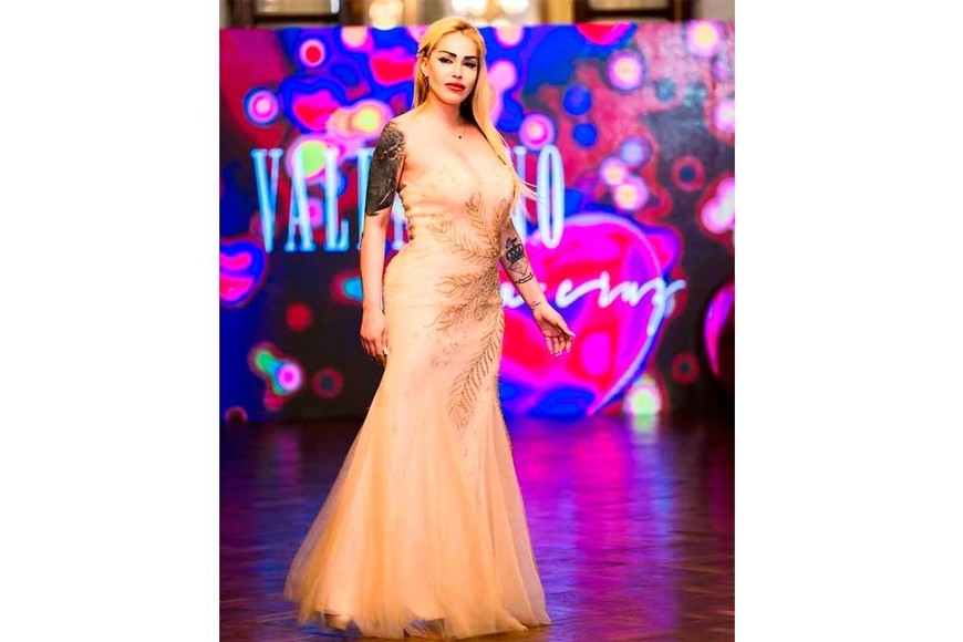 La uruguaya se metió de lleno en la novela.