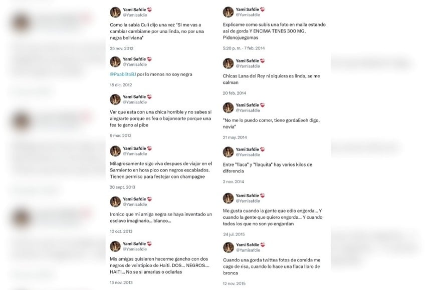 Los tuits de Yami Safdie