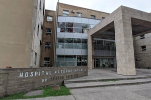 El niño fue trasladado en ambulancia al Hospital de Niños “Doctor Héctor Quintana