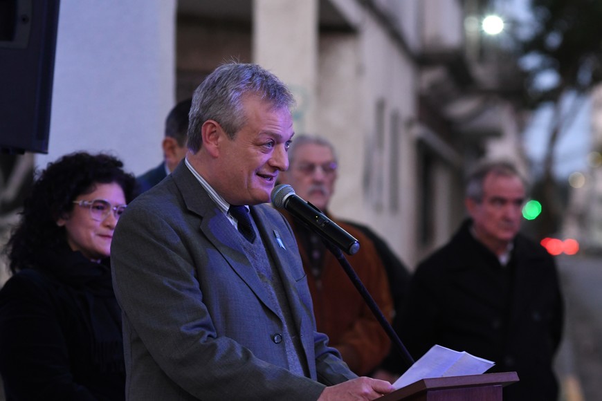 El rector De Palma dijo que en una segunda etapa se refuncionalizará la planta alta y la terraza. Crédito: Manuel Fabatía