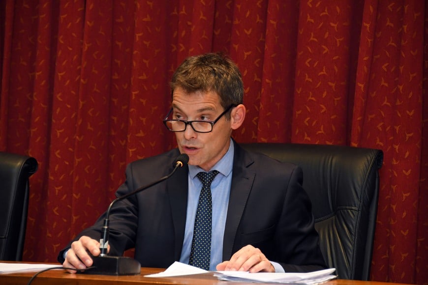 lisandro aguirre juez. Foto: Guillermo Di Salvatore