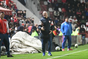 Madelón, en un partido cargado de tensión. Crédito: Manuel Fabatía.