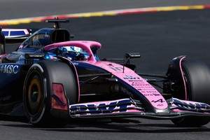 Formula One F1 - Belgian Grand Prix - Circuit de Spa-Francorchamps, Stavelot, Belgium - July 25, 2025
Alpine's Pierre Gasly during practice REUTERS/Yves Herman