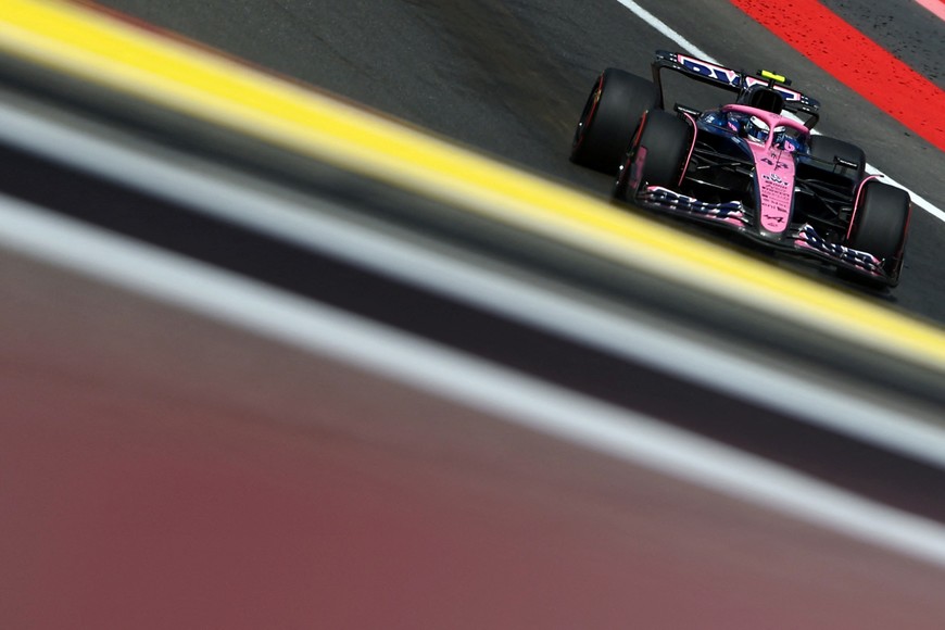 Formula One F1 - Belgian Grand Prix - Circuit de Spa-Francorchamps, Stavelot, Belgium - July 26, 2025
Alpine's Franco Colapinto in action during the sprint race REUTERS/Manon Cruz
