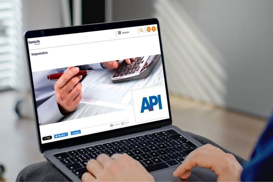 api impuestos santa fe