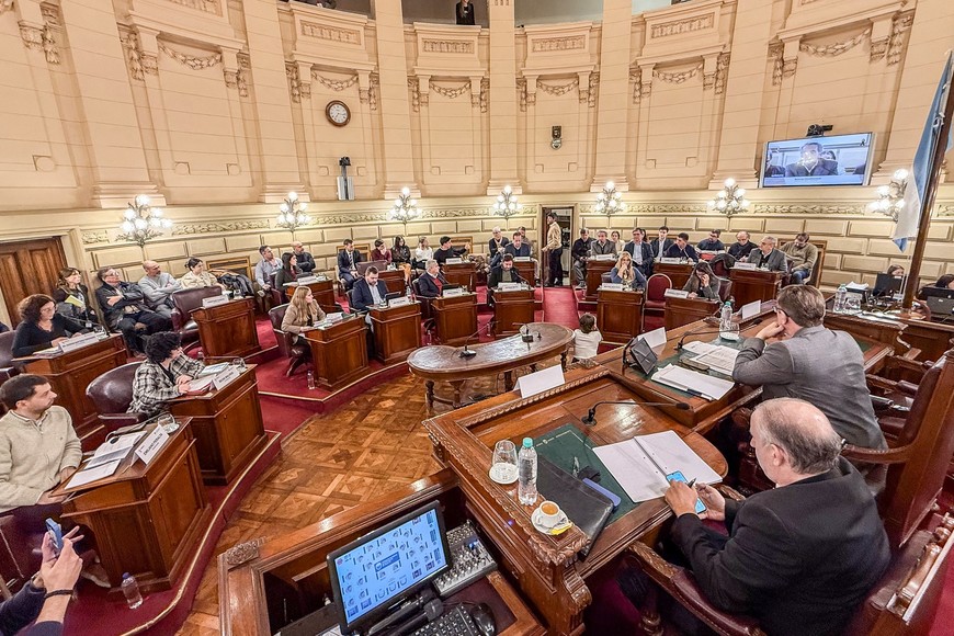 Además de la jura de Colombo, el pleno votaría algunas resoluciones acordadas por los jefes de bloques.