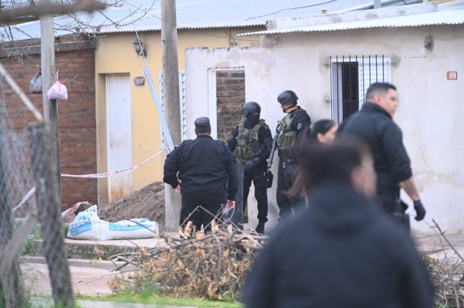 Personal especializado en estas situación acudió al lugar. Flavio Raina