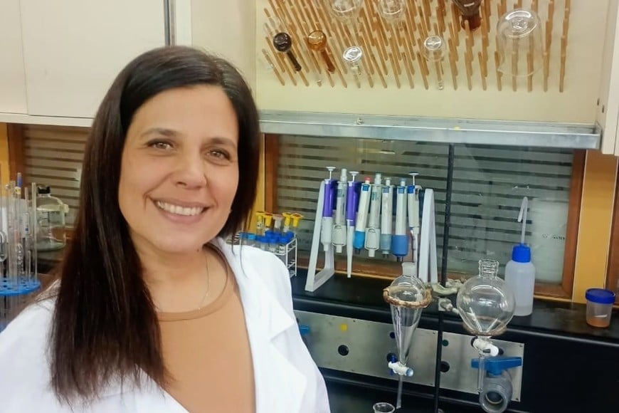La doctora en Ingeniería Química, María Eugenia Lovato, está al frente de la investigación.