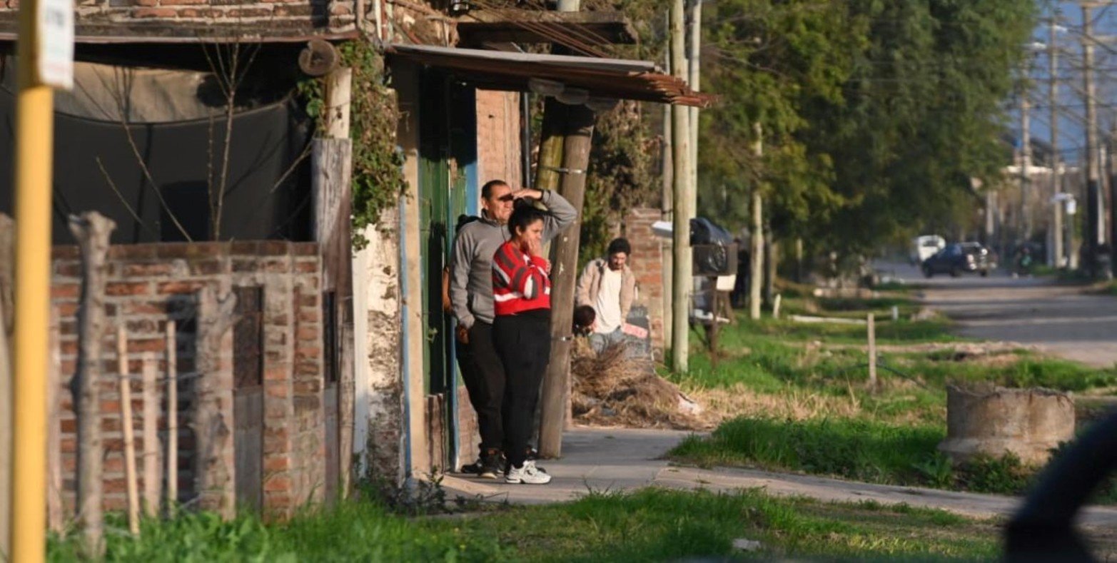 Gran conmoción en el barrio generó lo sucedido.