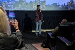 El actor sorprendió a los espectadores.